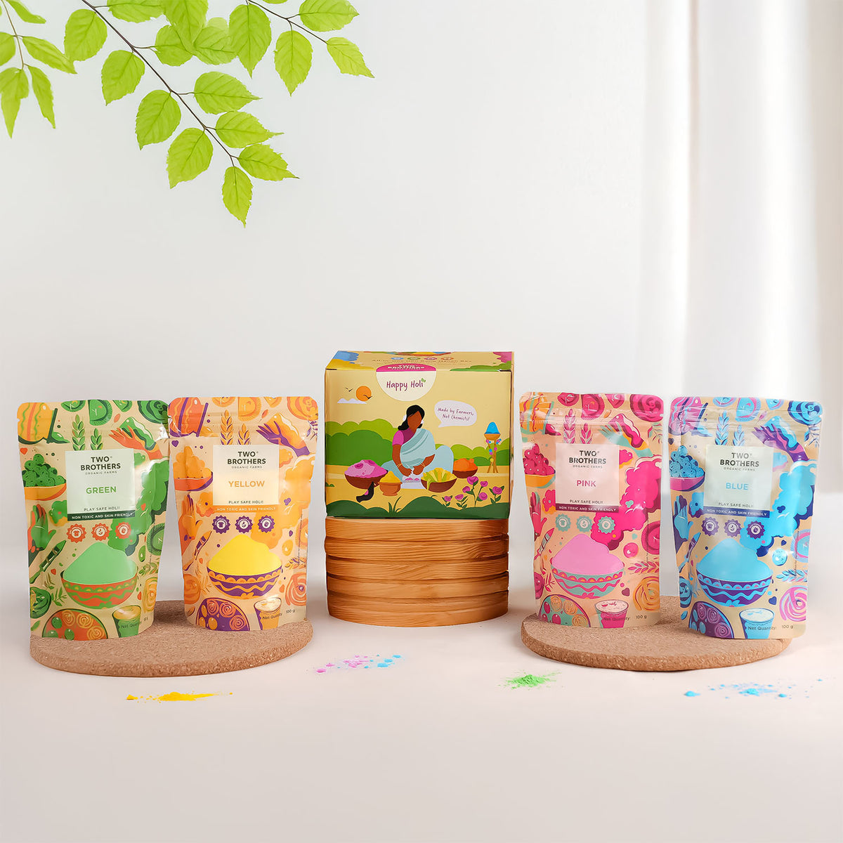 Buy Holi Colours Pack of 4