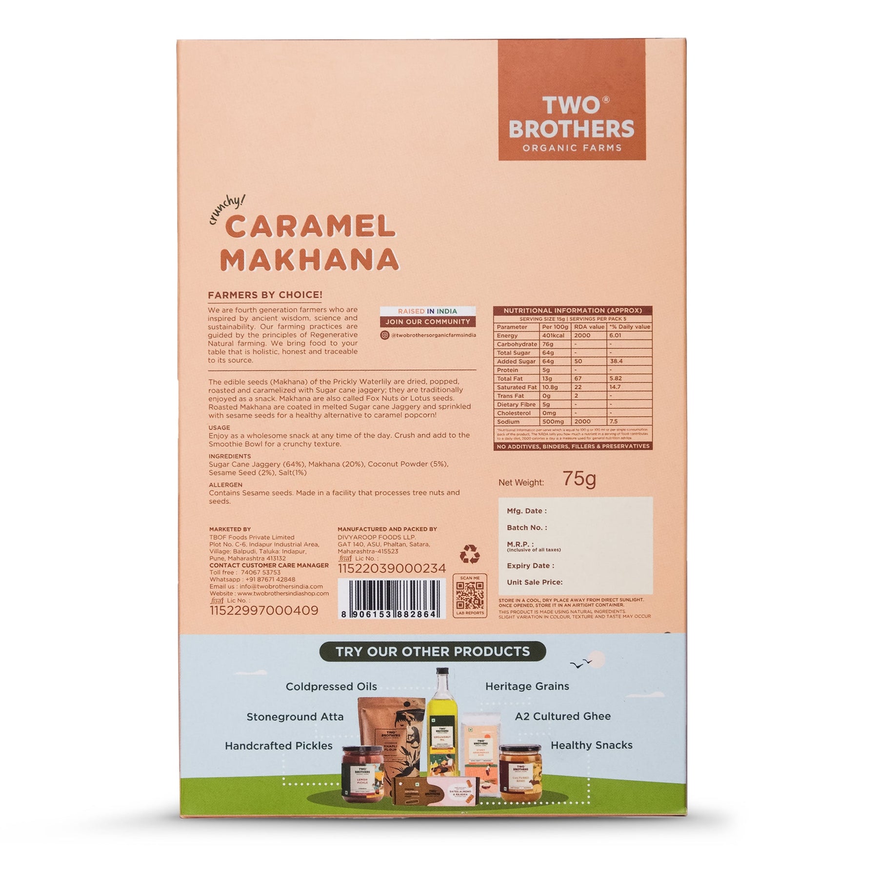 Buy Online Best Caramel Foxnuts in US