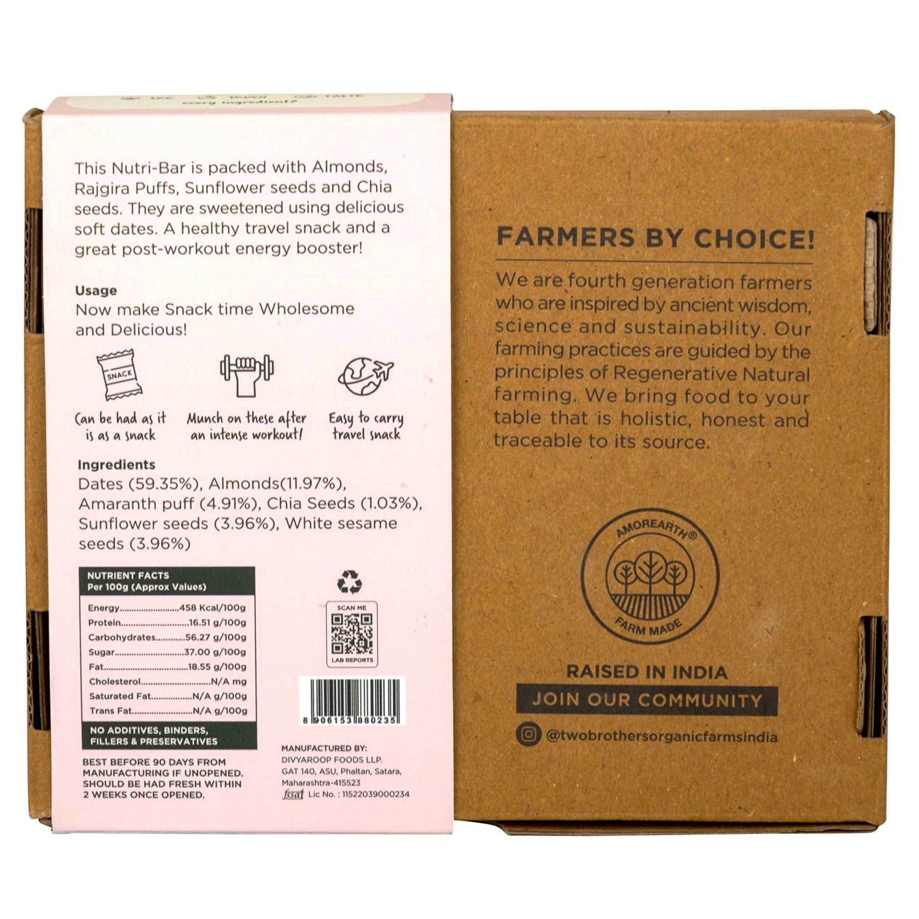 Buy Online Vegan Nutribars Dates in US Store