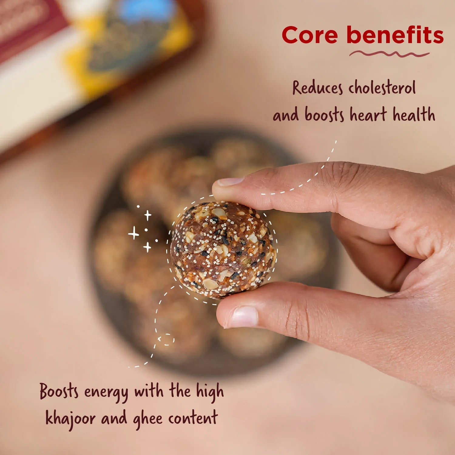 Buy Organic Khajoor Laddoos