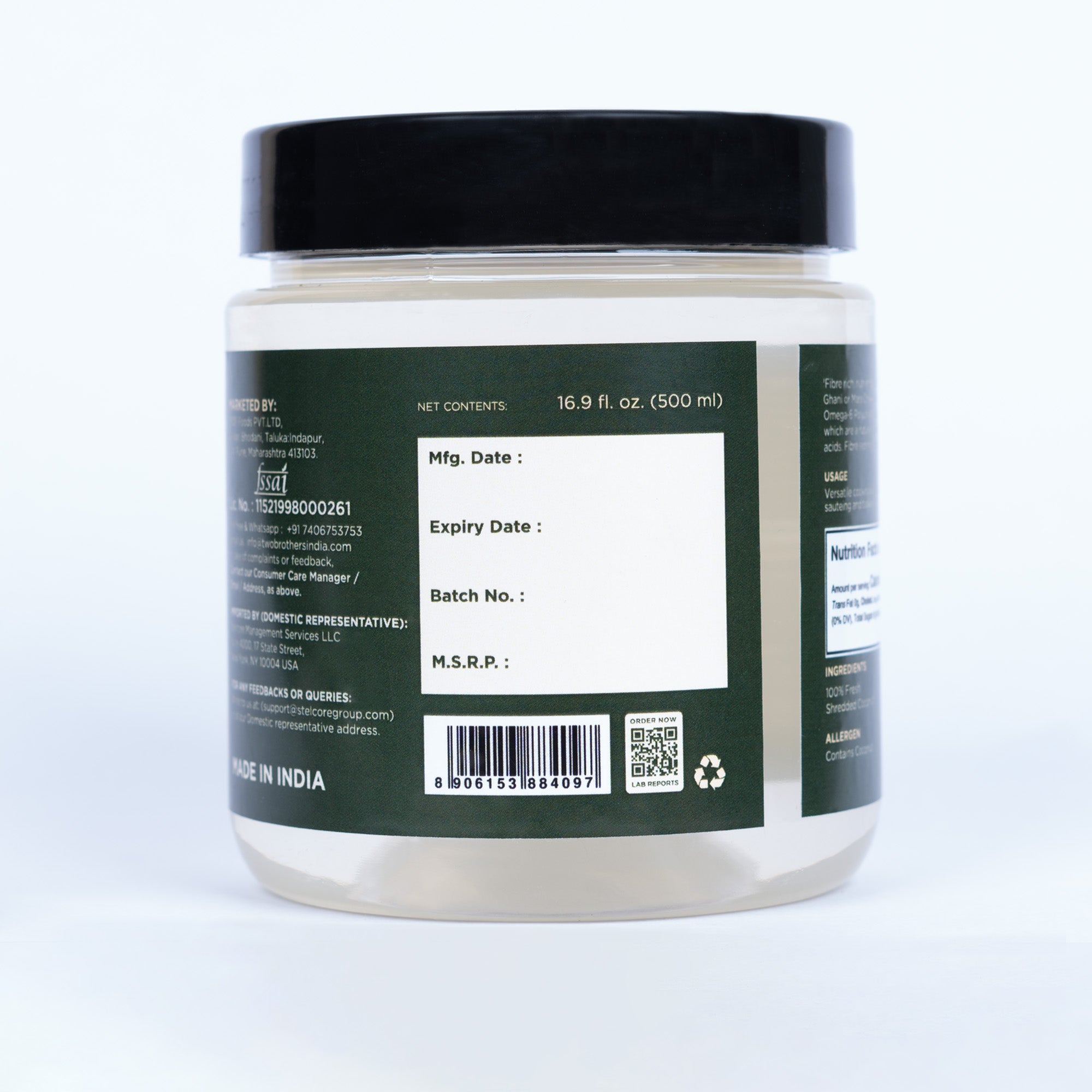 Buy Pure Virgin Coconut Oil Online in USA Store