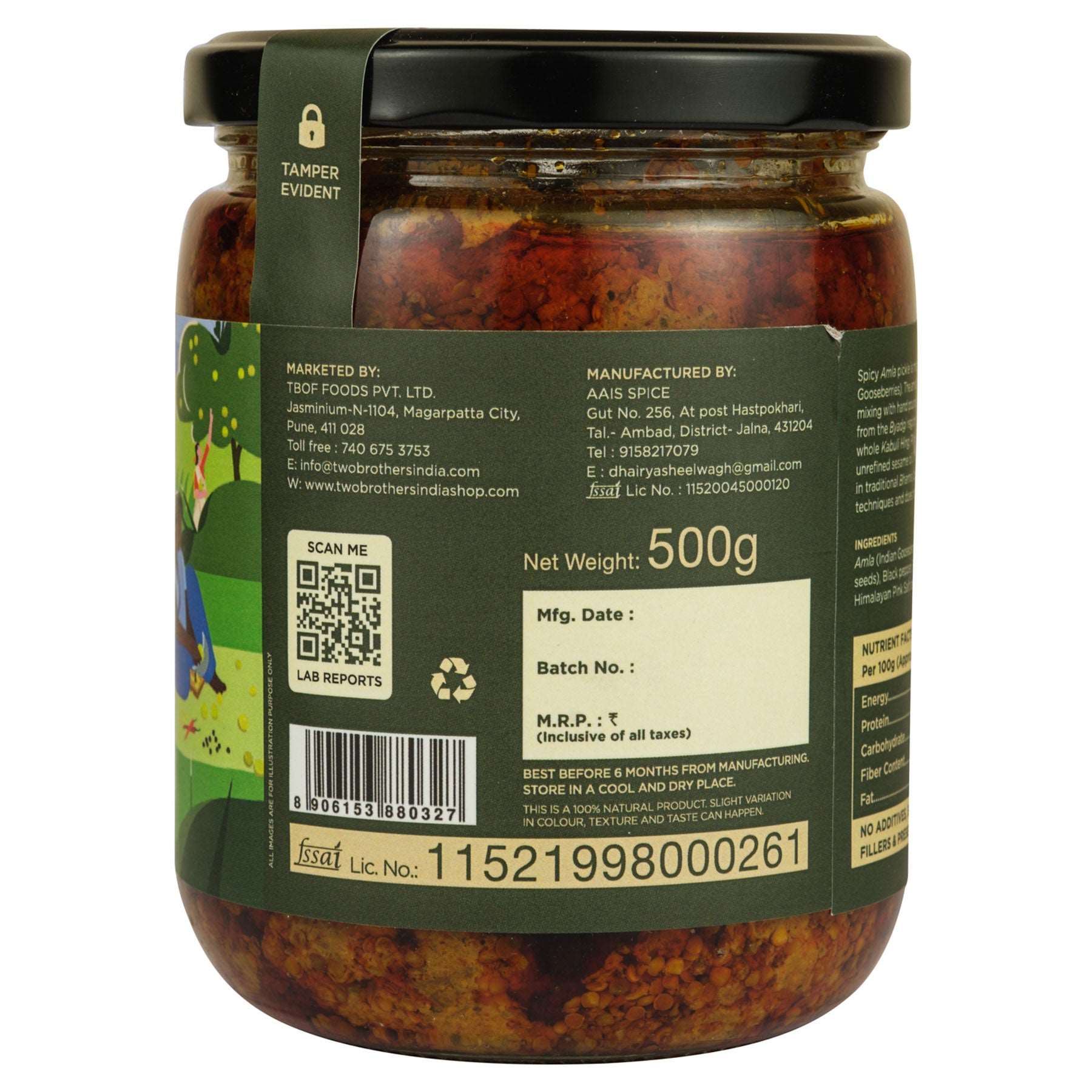 Buy Spicy Amla Pickle Online In US Store