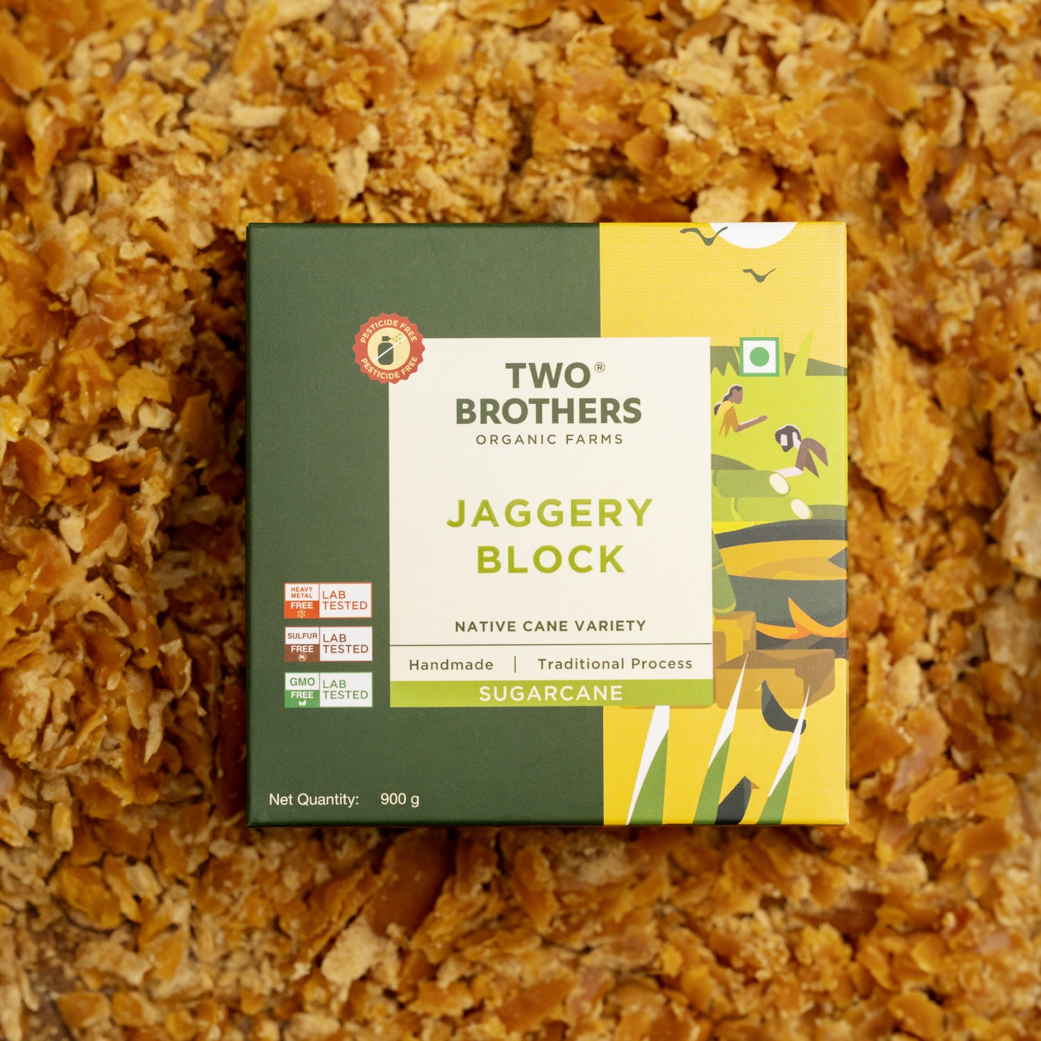 Buy Sugarcane Jaggery Block Online for the Best Price 