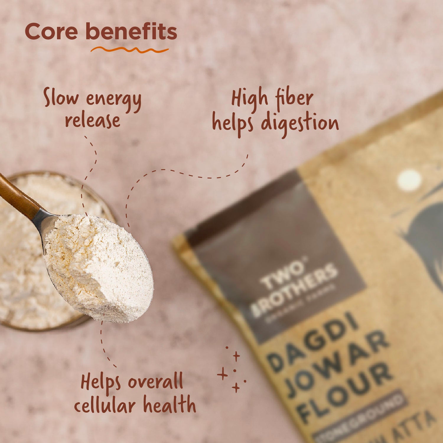 Weight loss Sorghum Flour - Jowar Atta