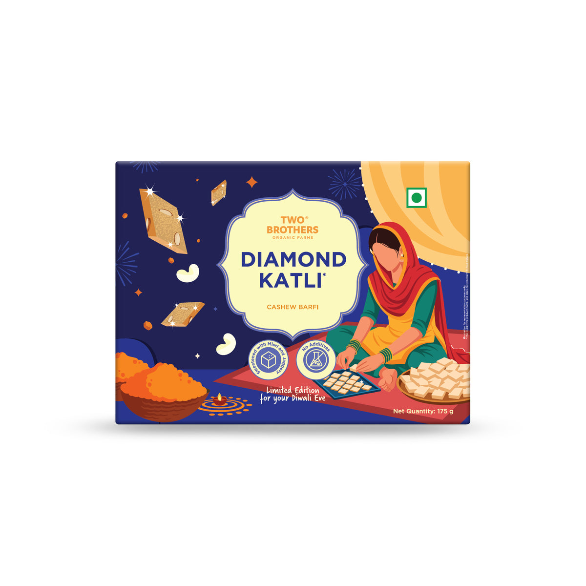 Jaggery Kaju Katli