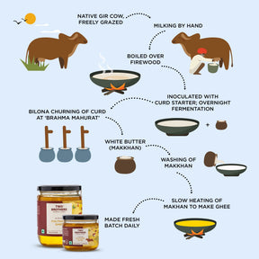 Full Moon Cultured Ghee Process