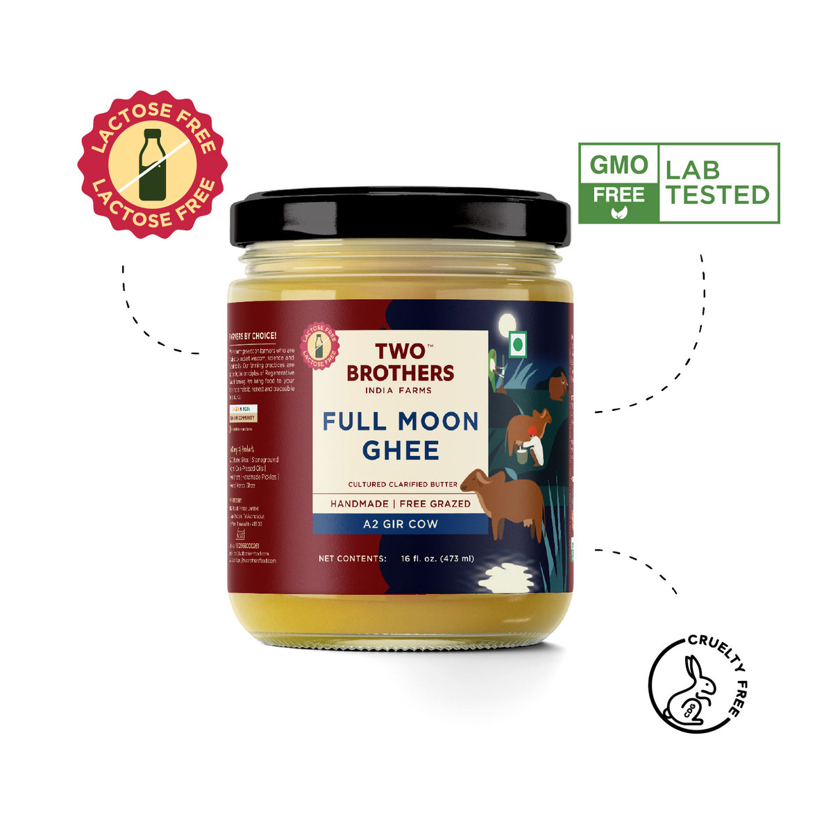 Full Moon Cultured Ghee (Full Moon Ghee)