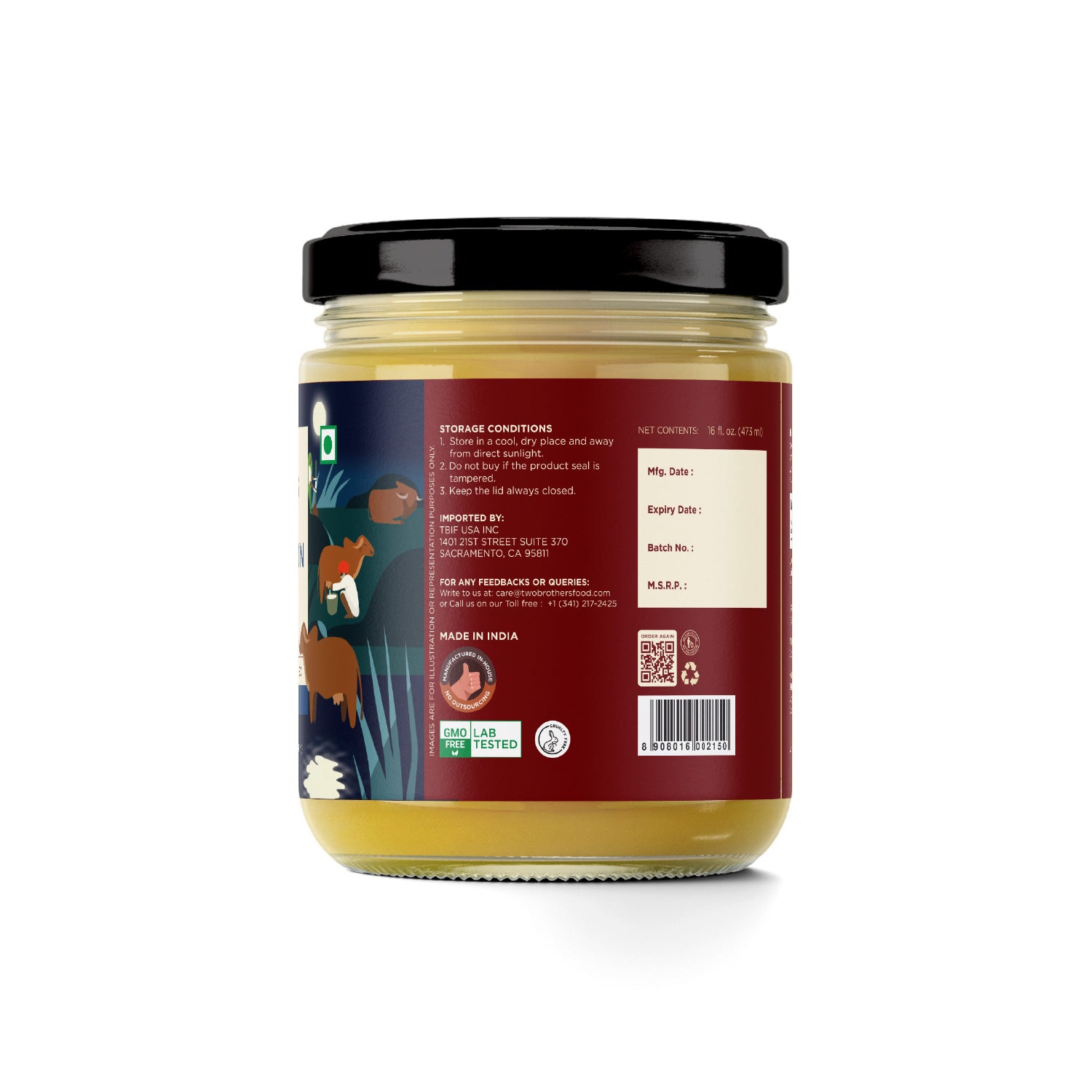 Full Moon Cultured Ghee (Full Moon Ghee)