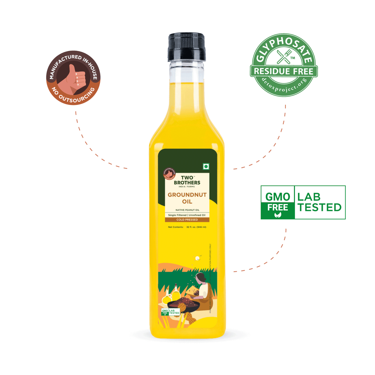Cold-pressed Peanut Oil