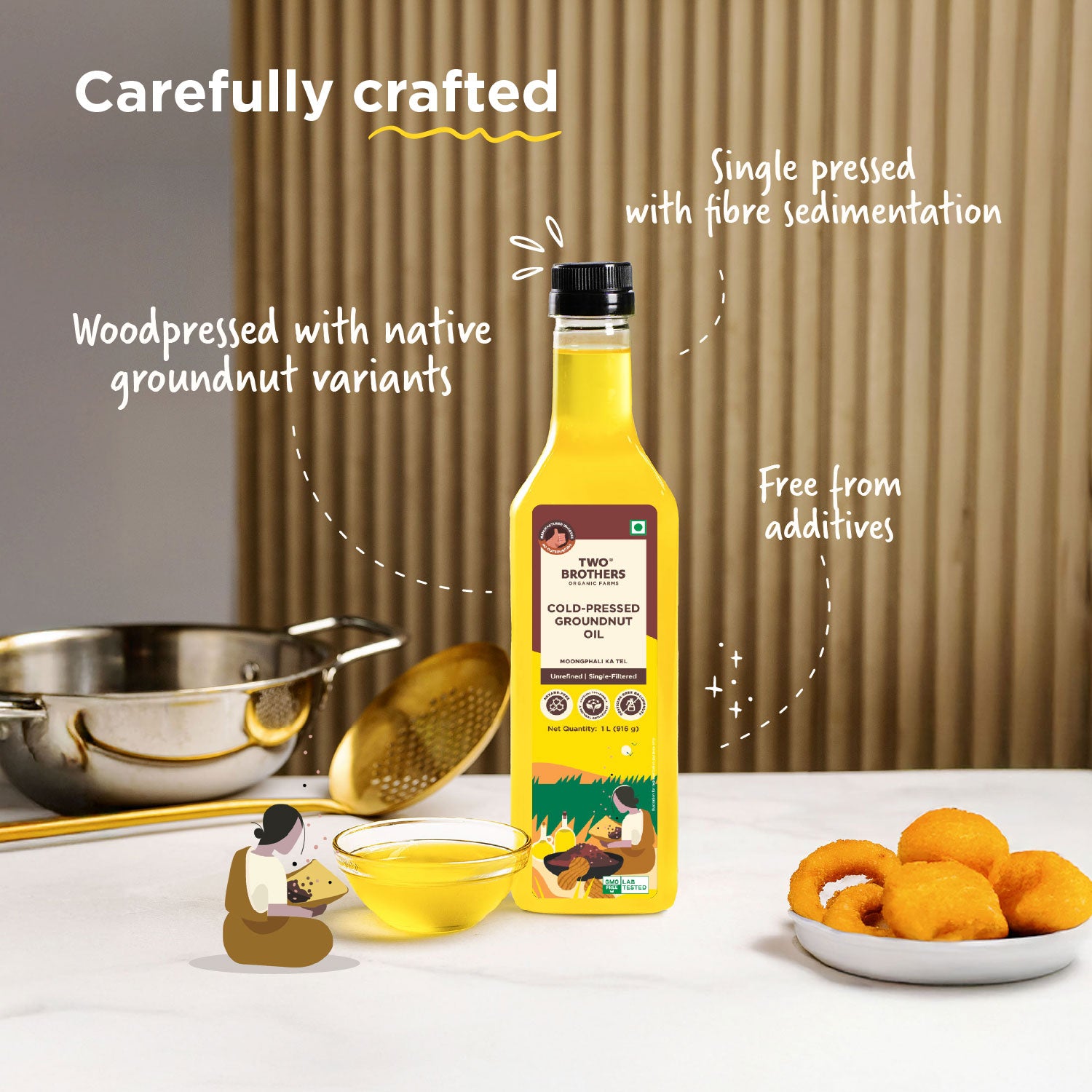 Cold-pressed Peanut Oil
