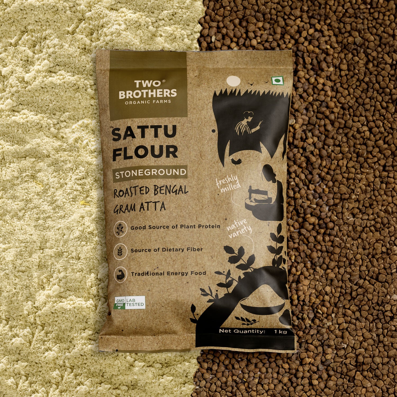 Protein Rich Flour (Sattu Atta)