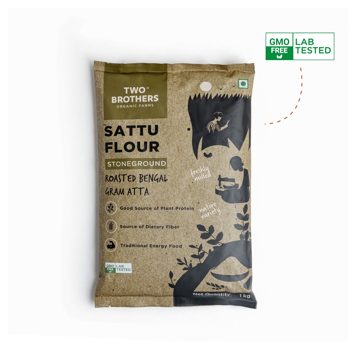 Protein Rich Flour (Sattu Atta)