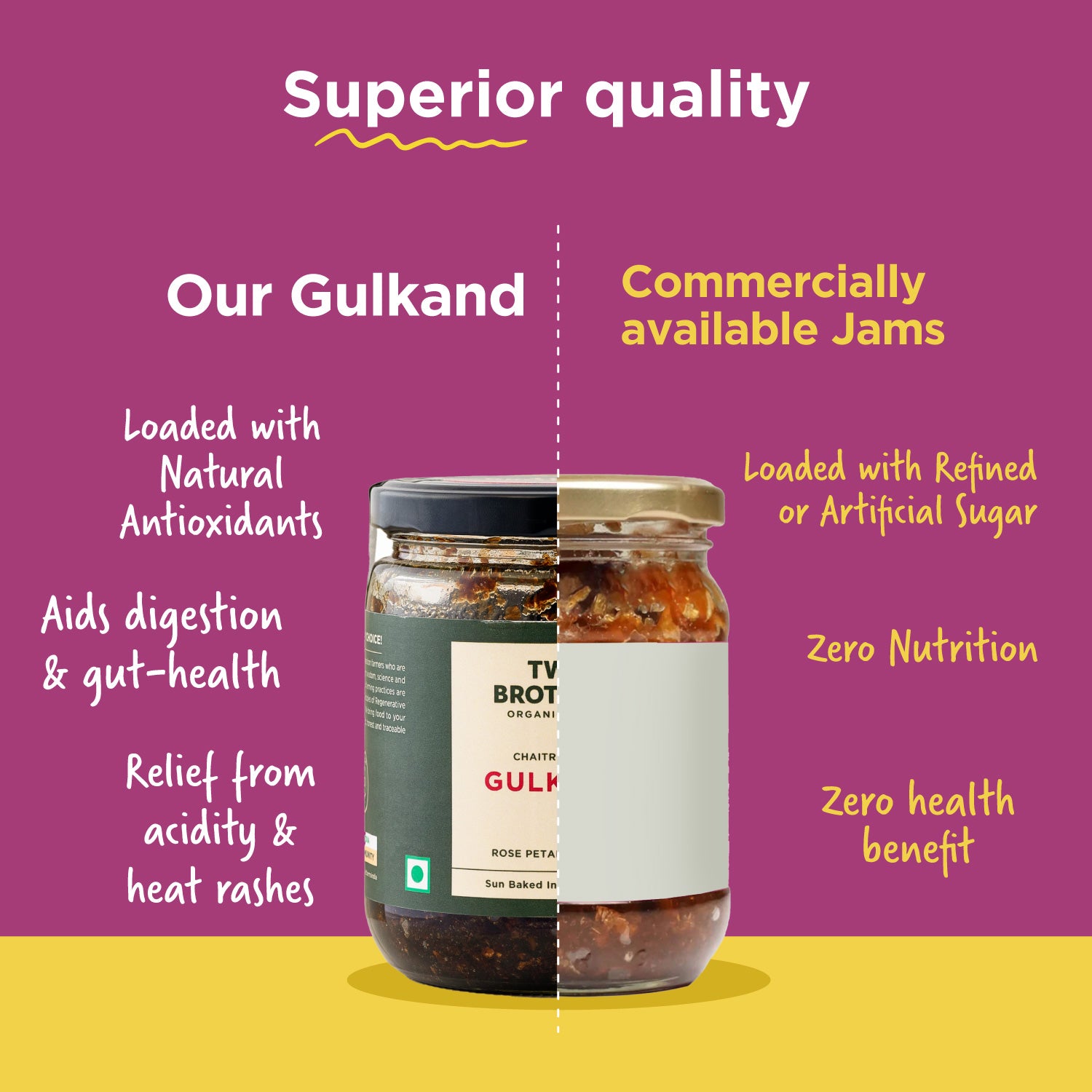 32oz Ghee + 0.66lb Gulkand Combo