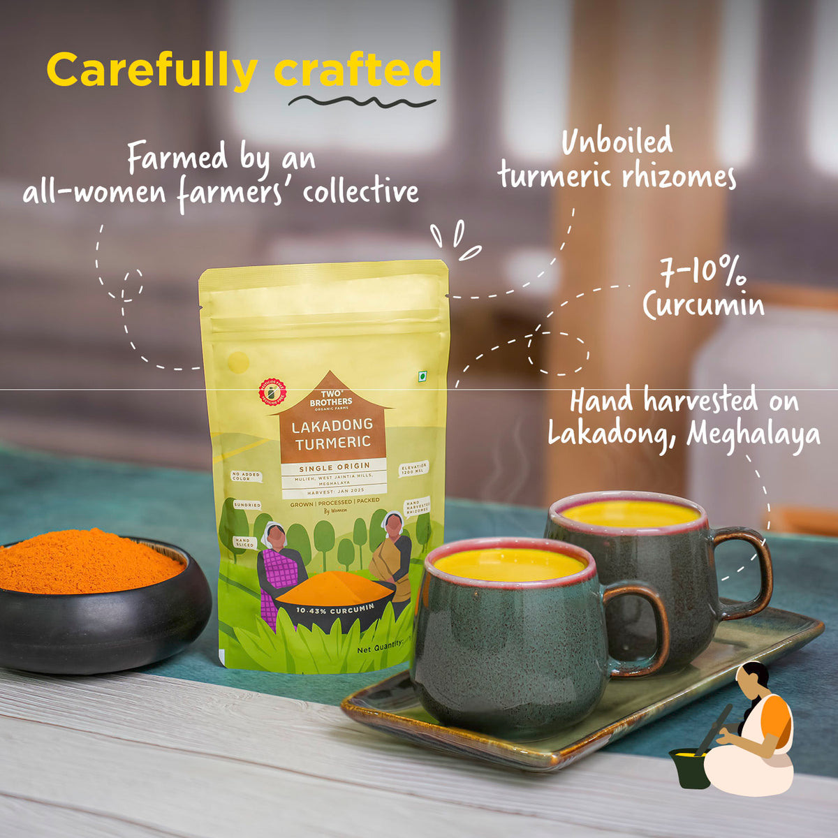Curcumin Turmeric Powder (Haldi Powder) | Superfood