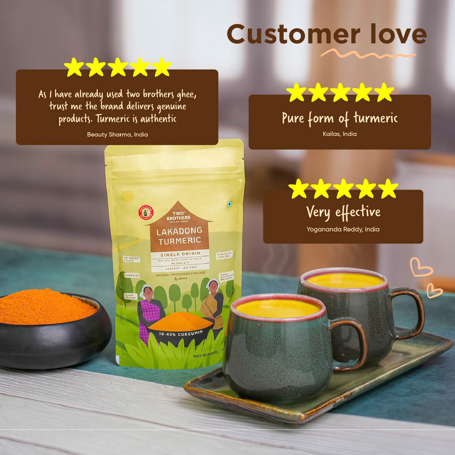 Curcumin Turmeric Powder (Haldi Powder) | Superfood