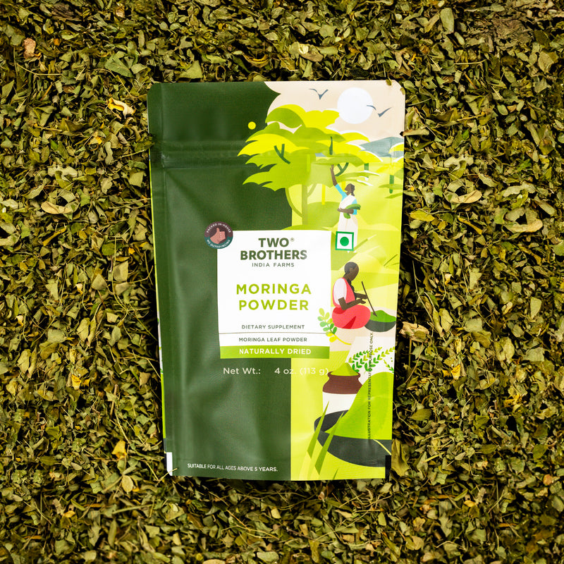 Buy Organic Moringa Powder | Lab-Tested Superfood | Two Brothers – USA ...