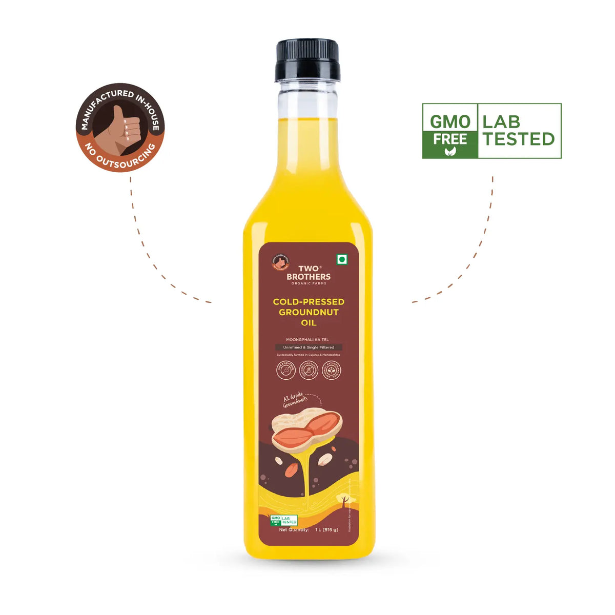 Cold-pressed Peanut Oil