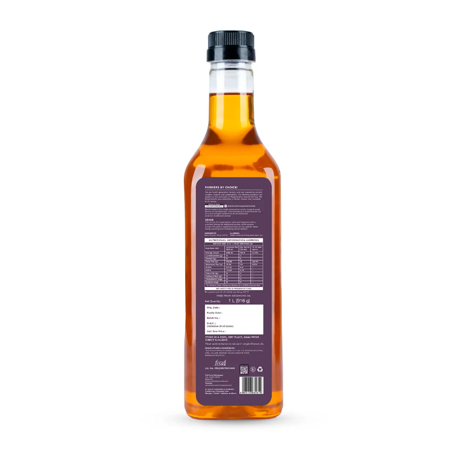 Mustard Oil (Sarson ka Tel)