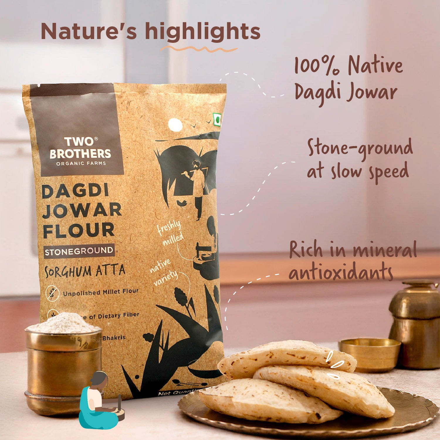 Purchase Weight Loss Flour – Natural Jowar Atta