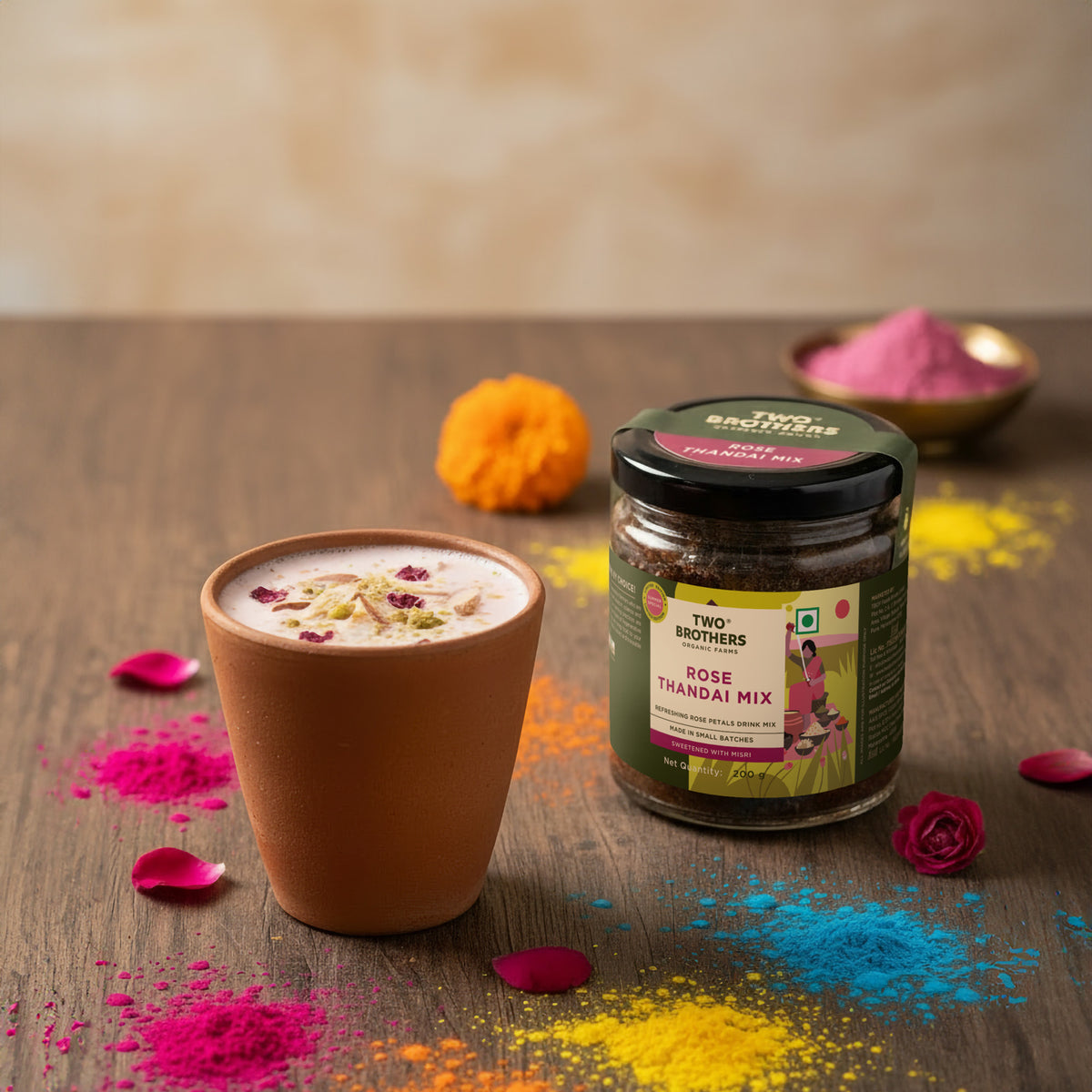 Rose Thandai Mix