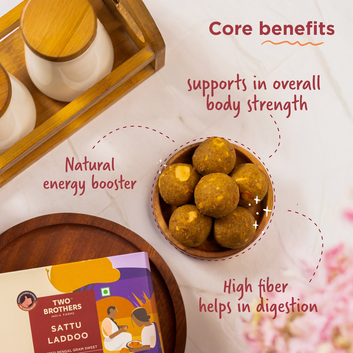 Protein Laddoos (Sattu Laddoos)