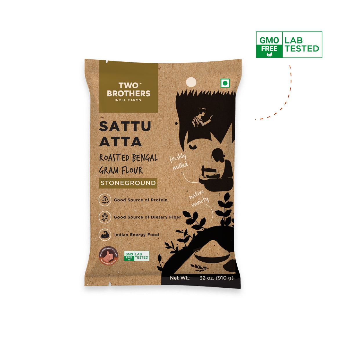 Protein Rich Flour (Sattu Atta)