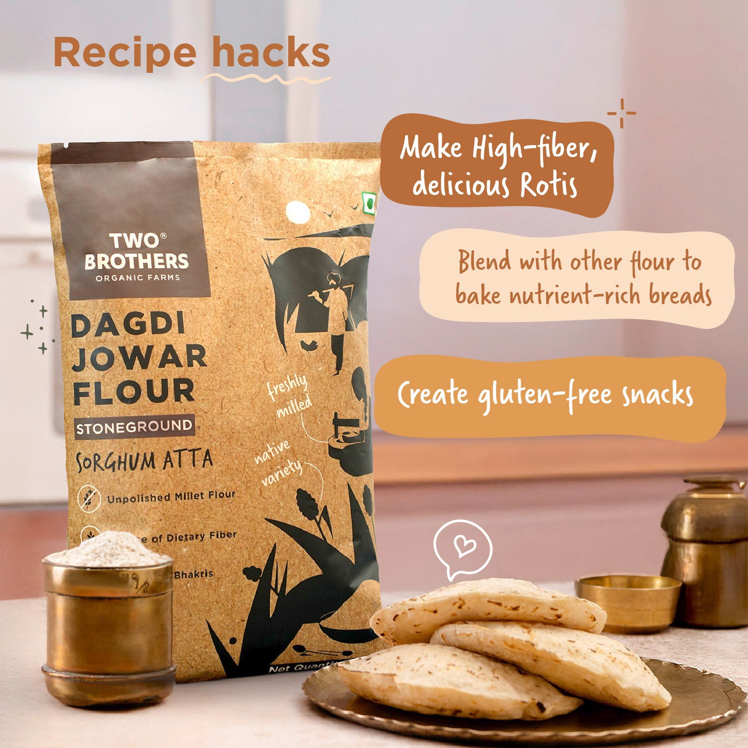 Shop Weight Loss Sorghum Flour – Gluten-Free Jowar Atta