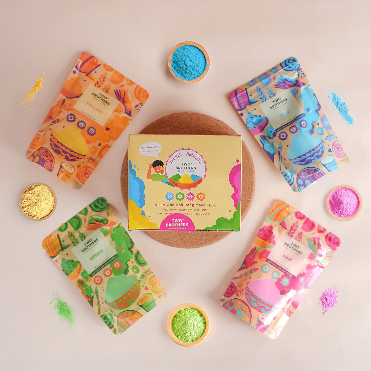 Shop Holi Colours Online – Pack of 4 