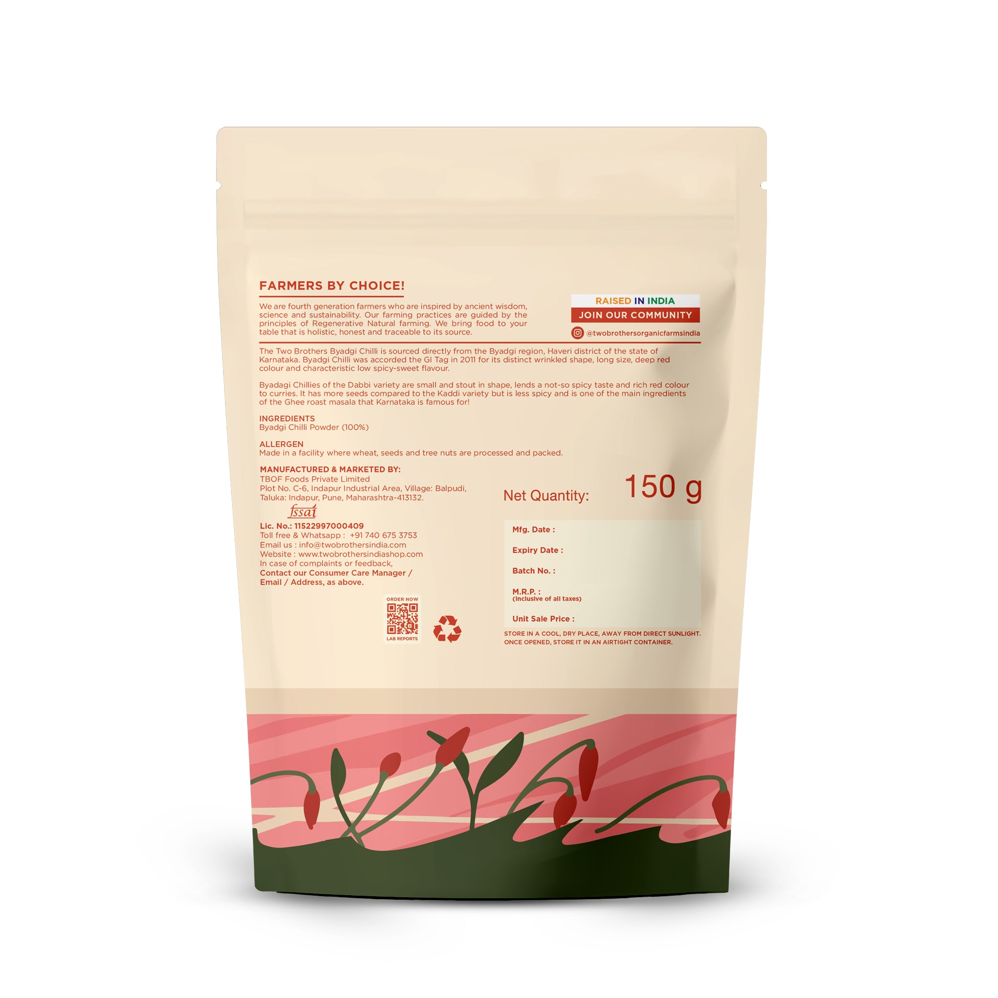 Shop Now Organic Spicy Chilli Powder (Mirchi Powder) Online in US