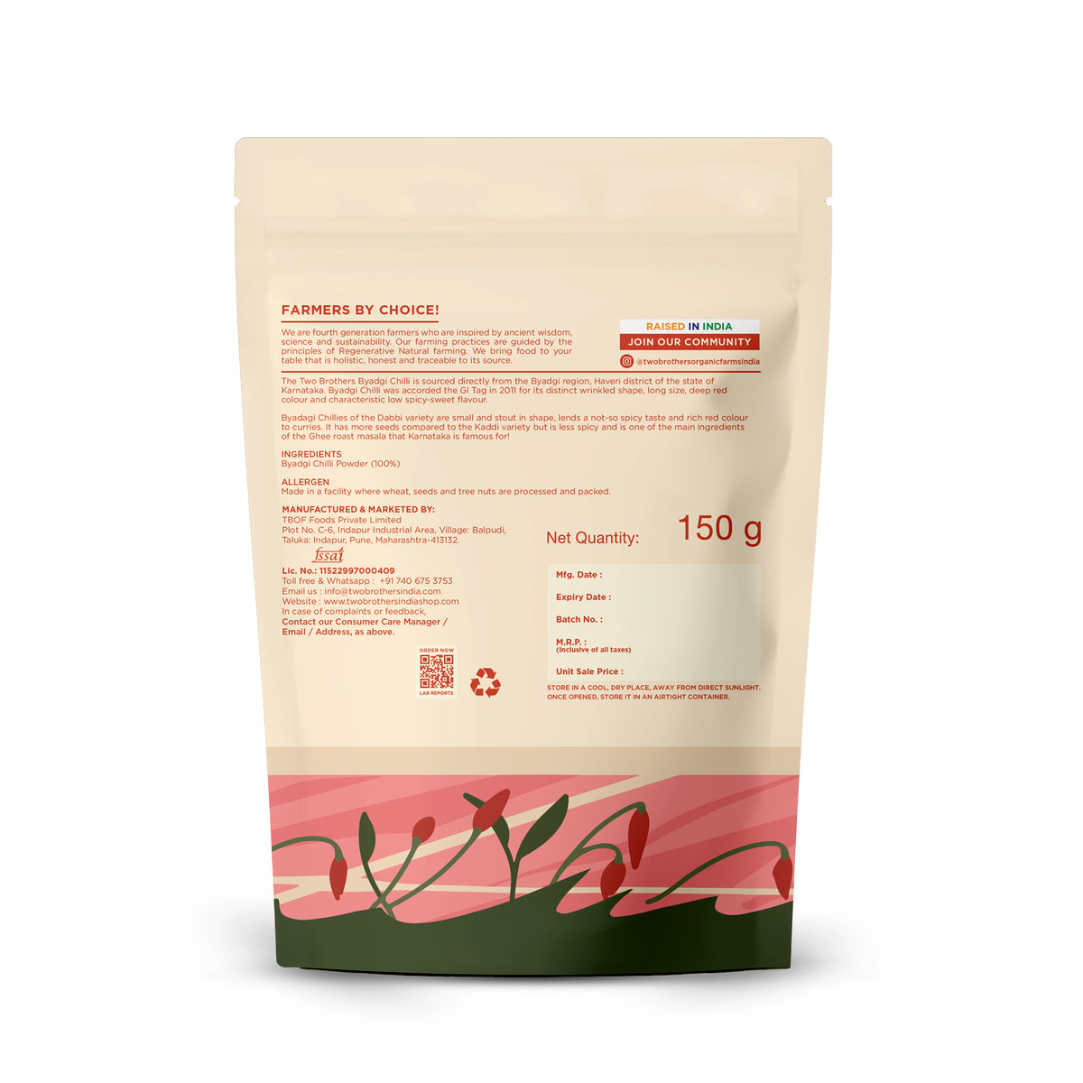 Shop Now Organic Spicy Chilli Powder (Mirchi Powder) Online in US