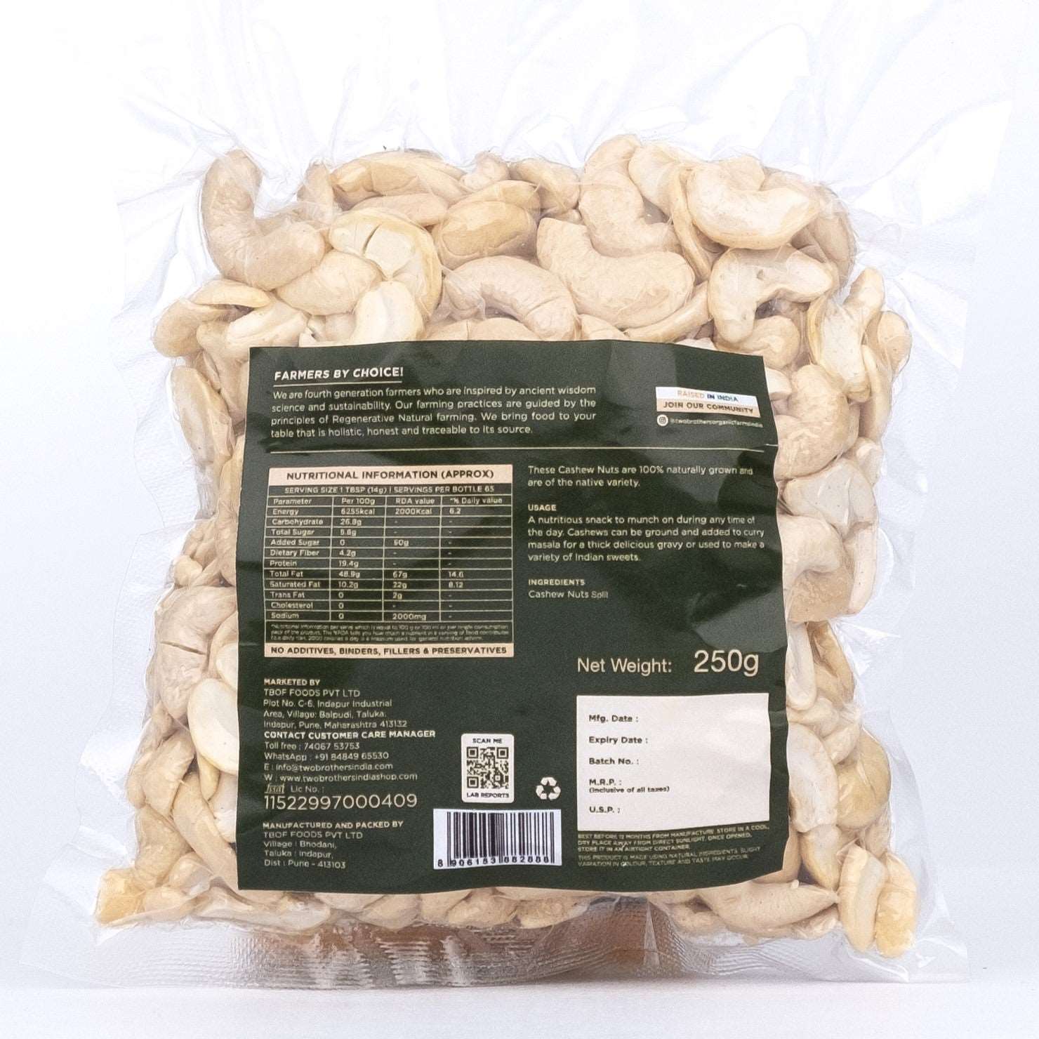 Raw Cashew Nuts