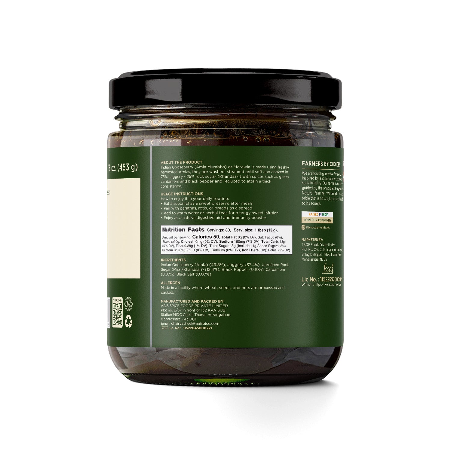 Indian Gooseberry Amla Jam