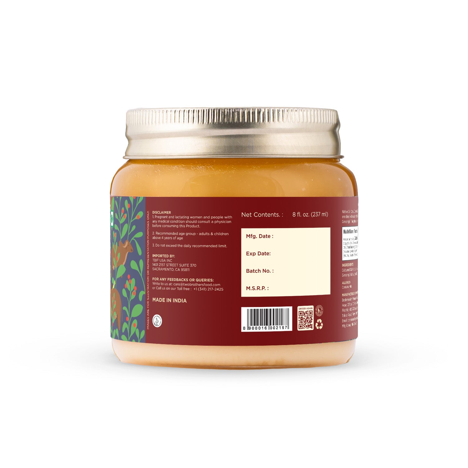 Stress Relieving Ashwagandha Ghee | Men's Wellness