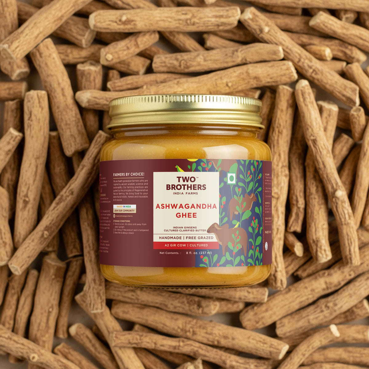 Buy Ashwagandha Ghee For Stress Relieving - US Store – USA Two Brothers ...