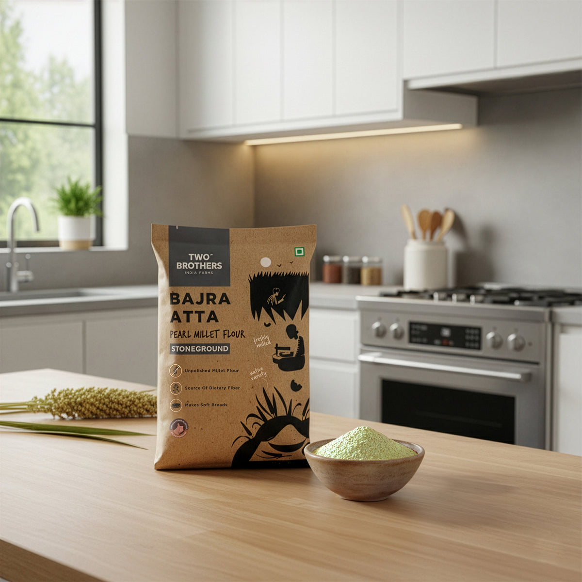 Pearl Millet Flour (Bajra Atta)