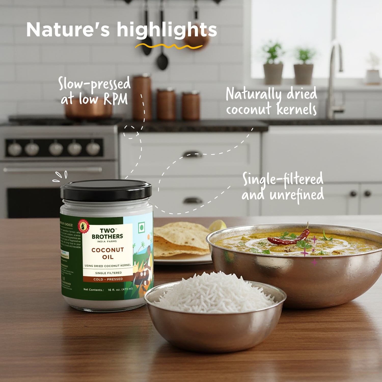 Cold-pressed Coconut Oil