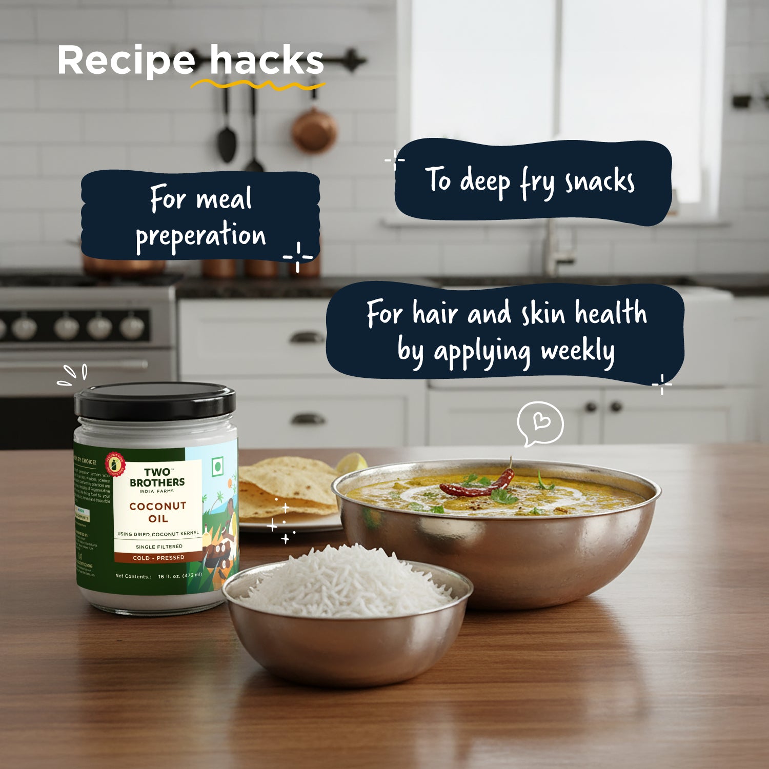 Cold-pressed Coconut Oil