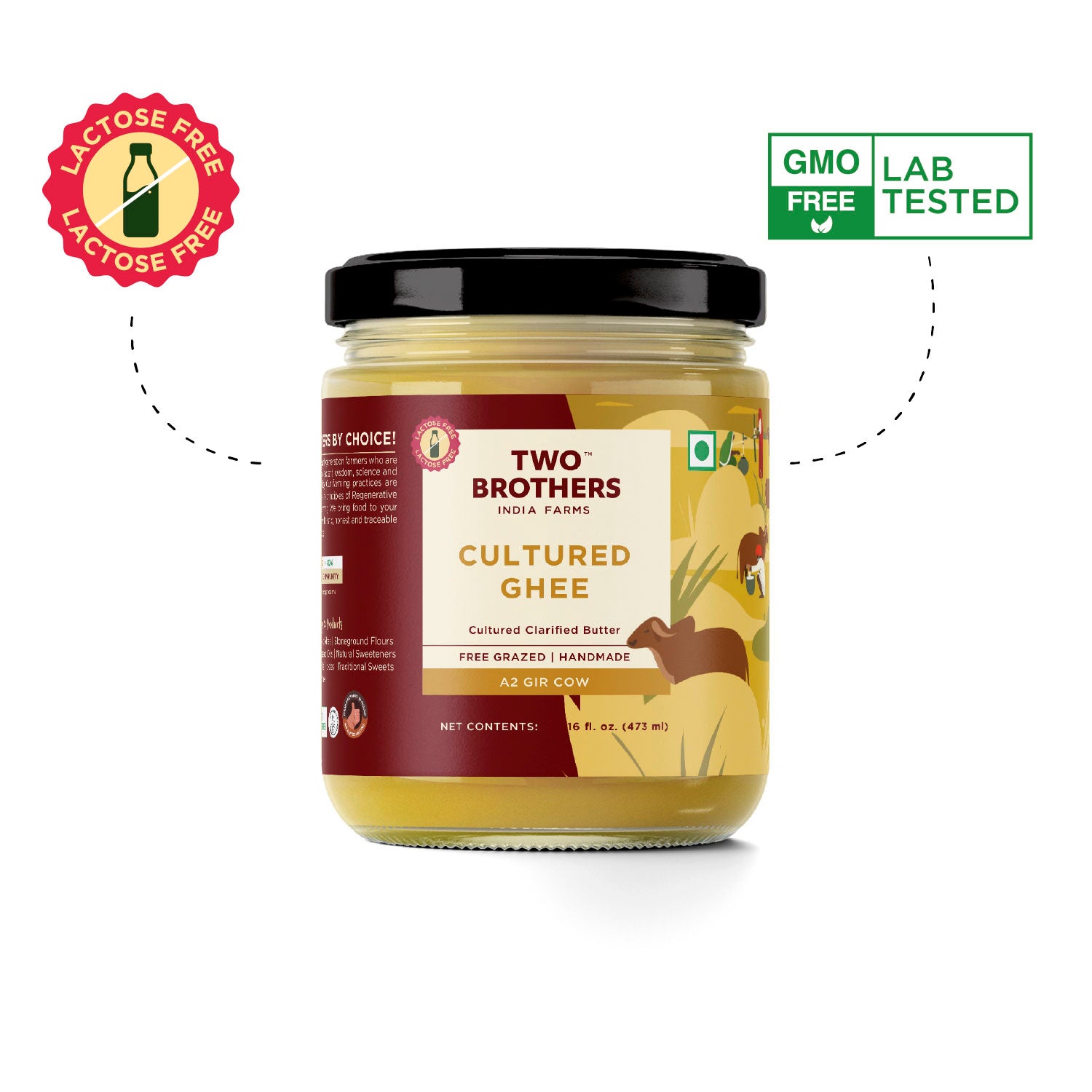 A2 Gir Cow - Cultured Ghee