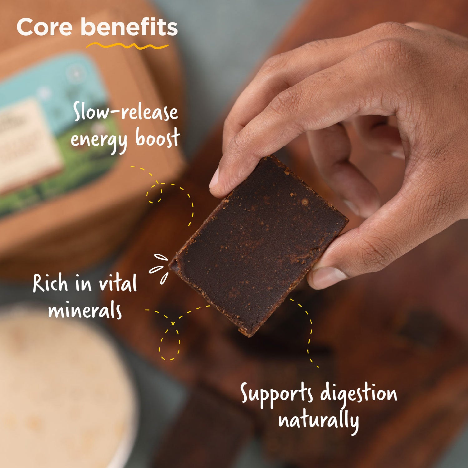 Date Palm Jaggery Solid, Pure Date Palm Sap