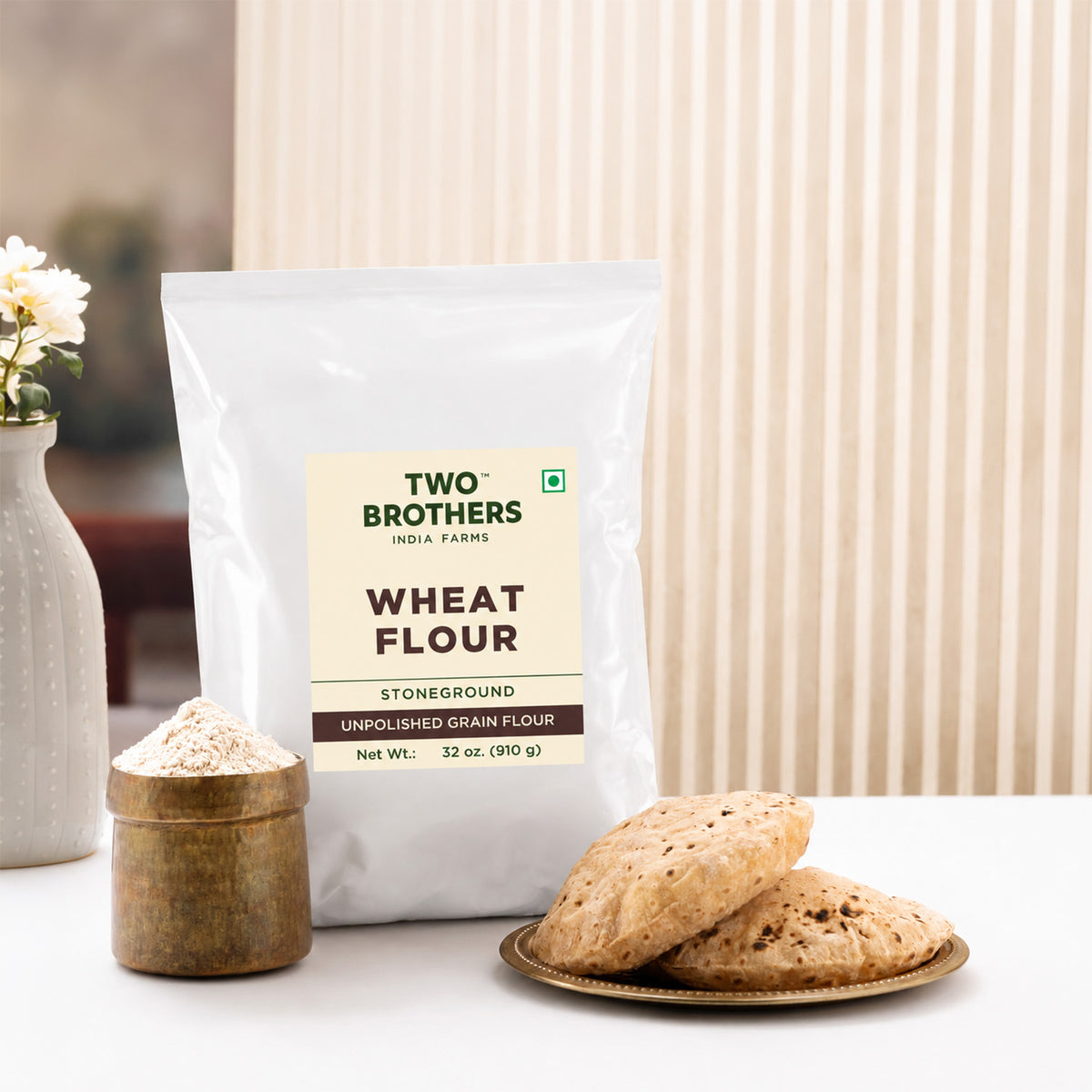 Khapli Wheat Flour (Atta) / Whole Wheat Low Gluten