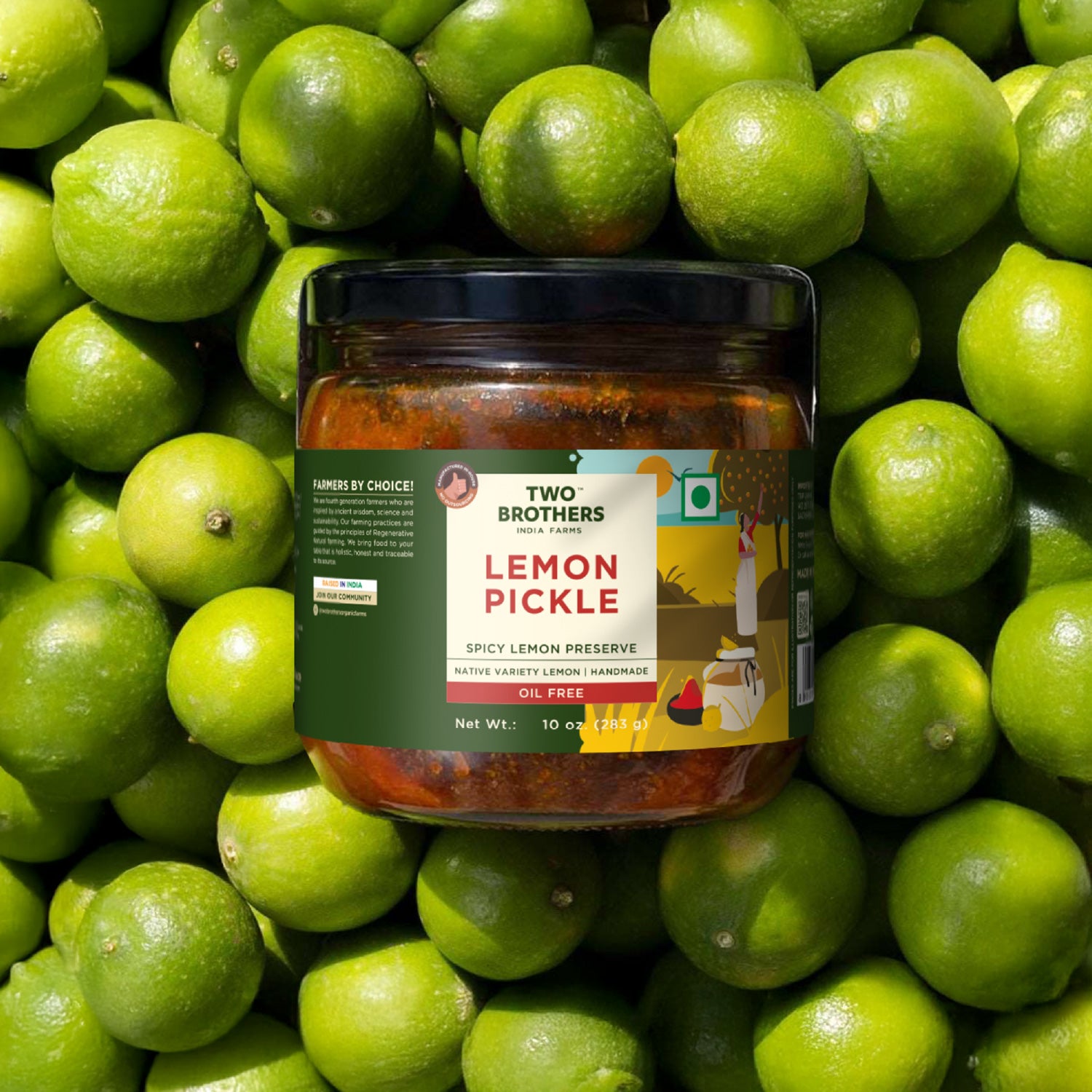 Spiced Lemon Concentrate Pickle (Vitamin- C Rich)