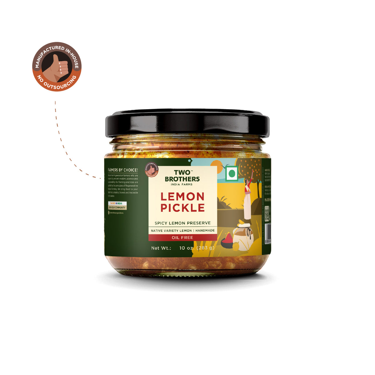 Spiced Lemon Concentrate Pickle (Vitamin- C Rich)