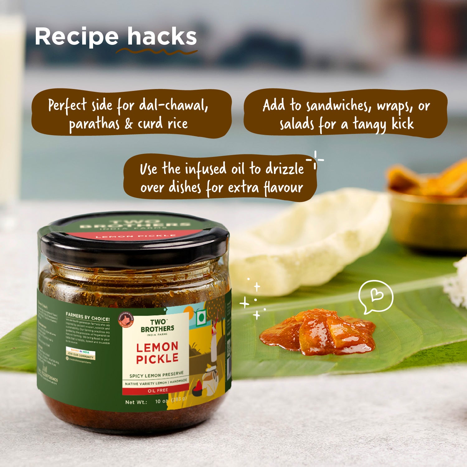 Spiced Lemon Concentrate Pickle (Vitamin- C Rich)