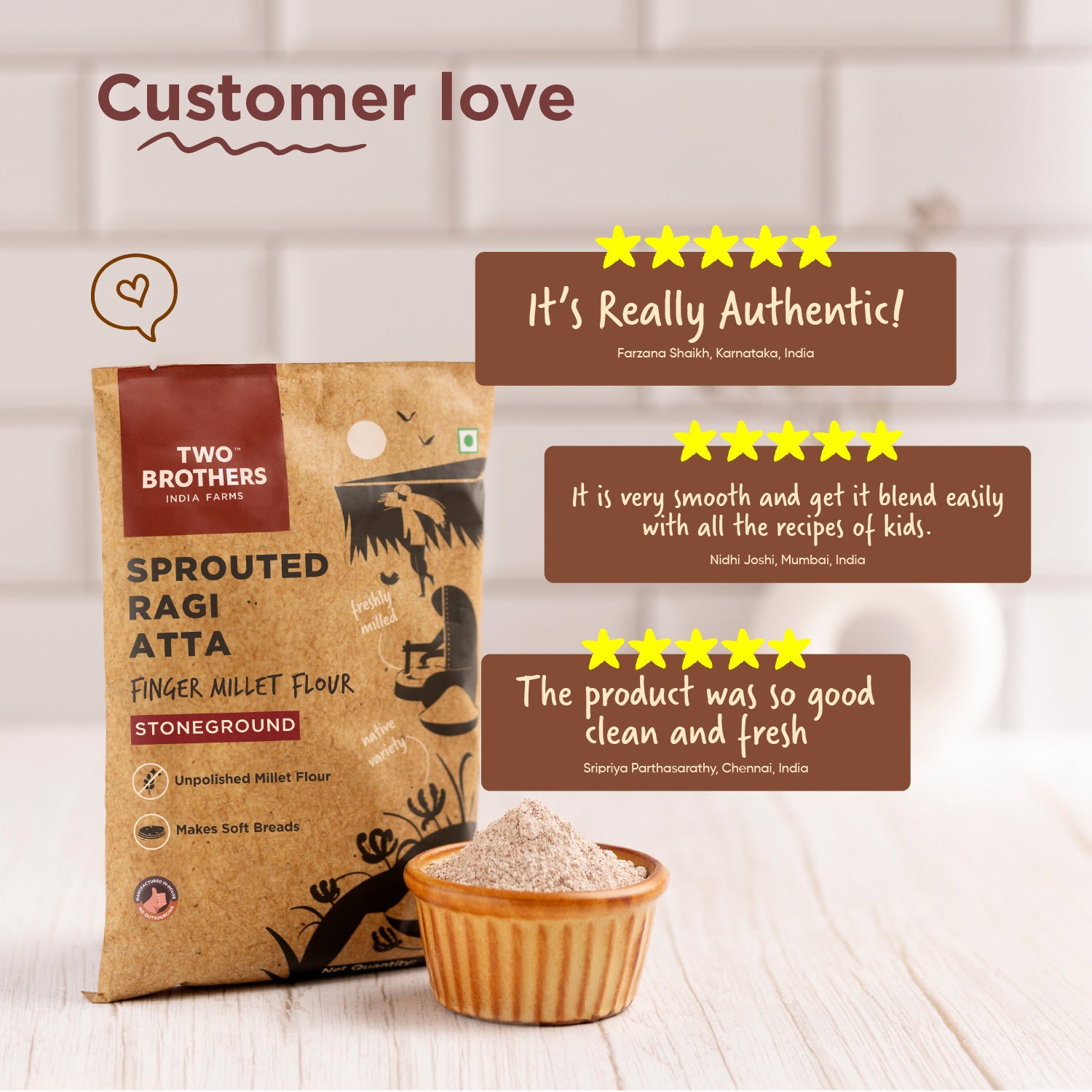 Nachni Satva Flour (Calcium Rich)