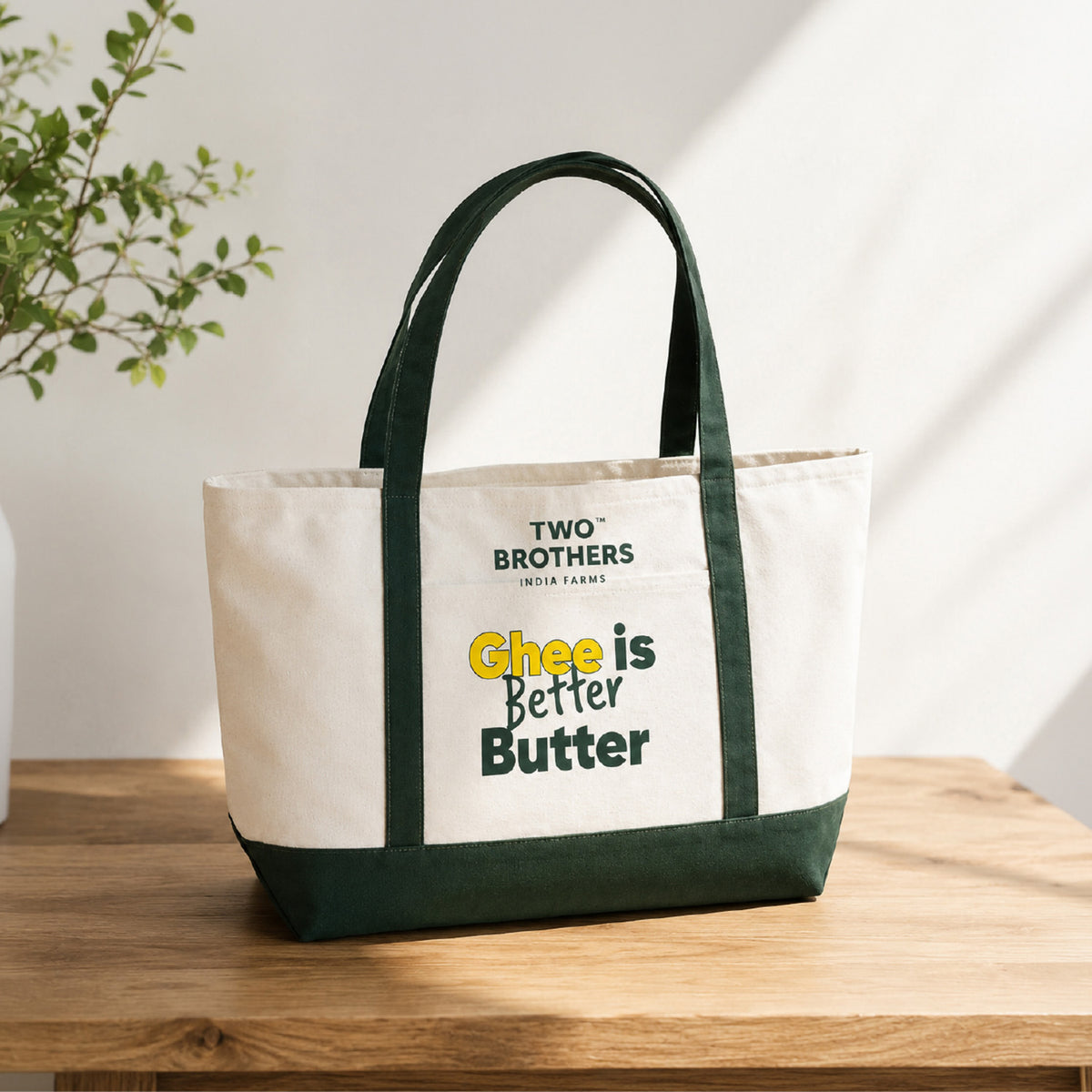 The Better Butter Canvas Tote Bag