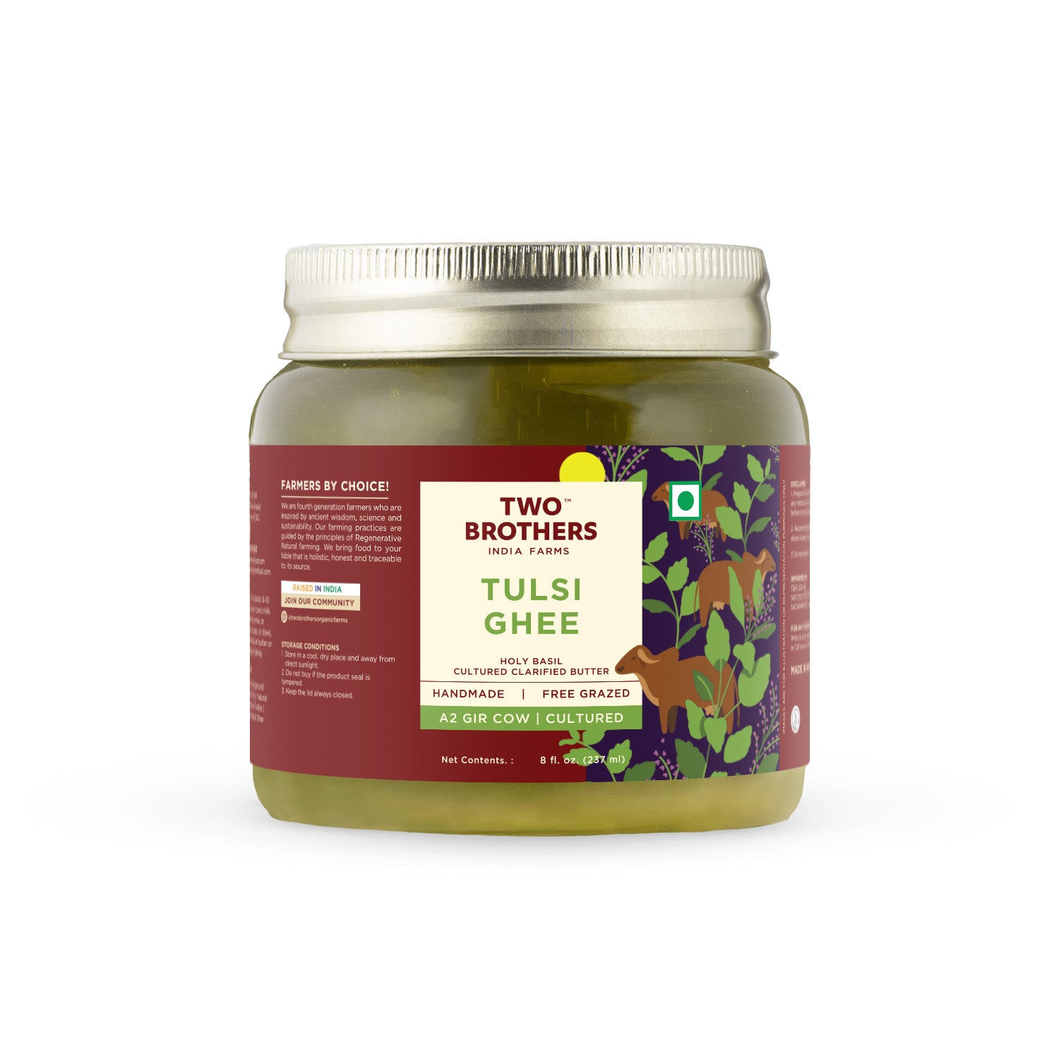 Tulsi Ghee | Herbal Ghee | Superfood | Daily Care Wellness