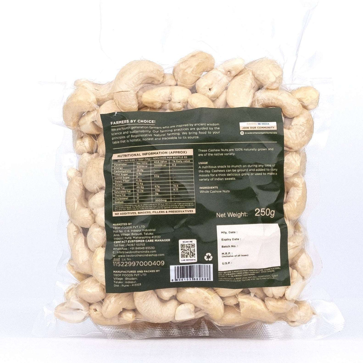 Raw Cashew Nuts