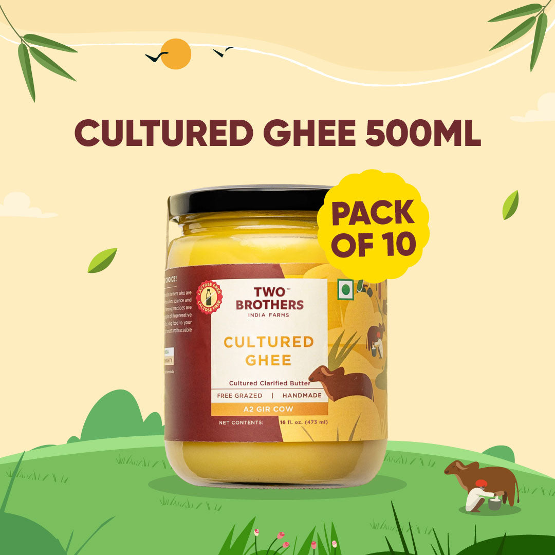 Desi Gir Cow Cultured Ghee