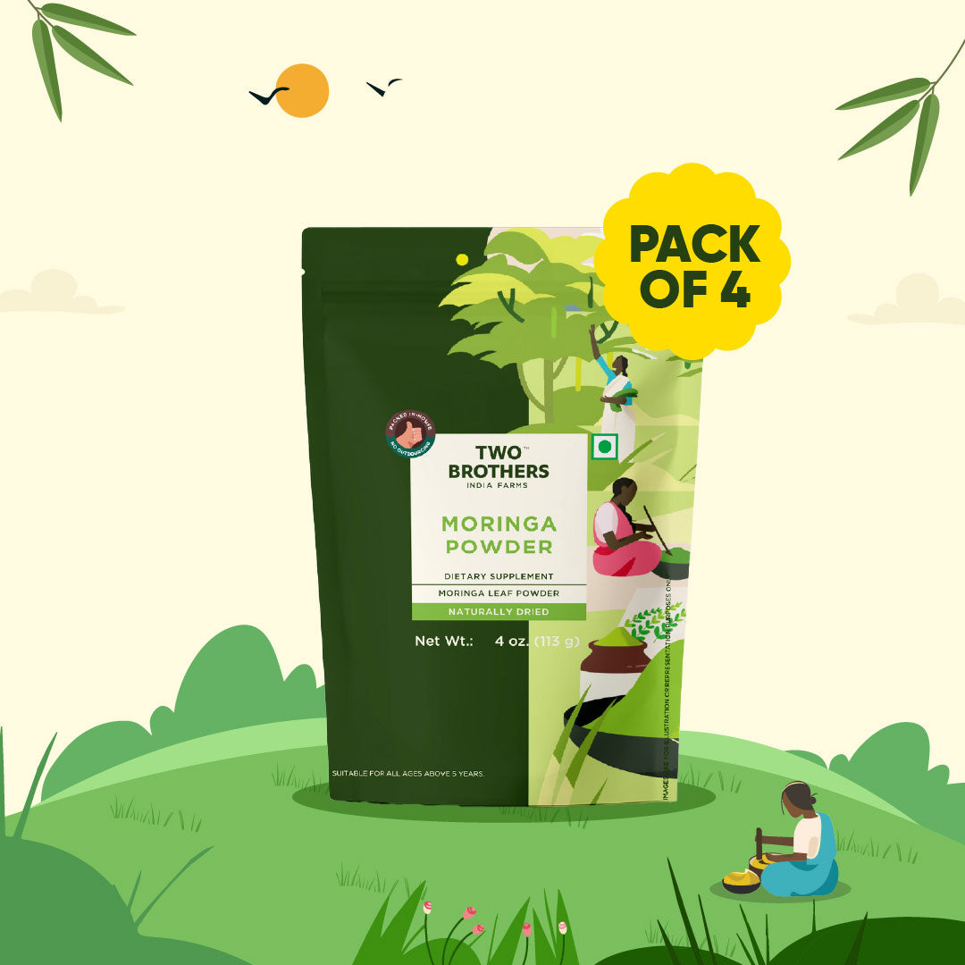 Moringa Powder | Superfood | Chemical & Preservative Free - Lab Tested