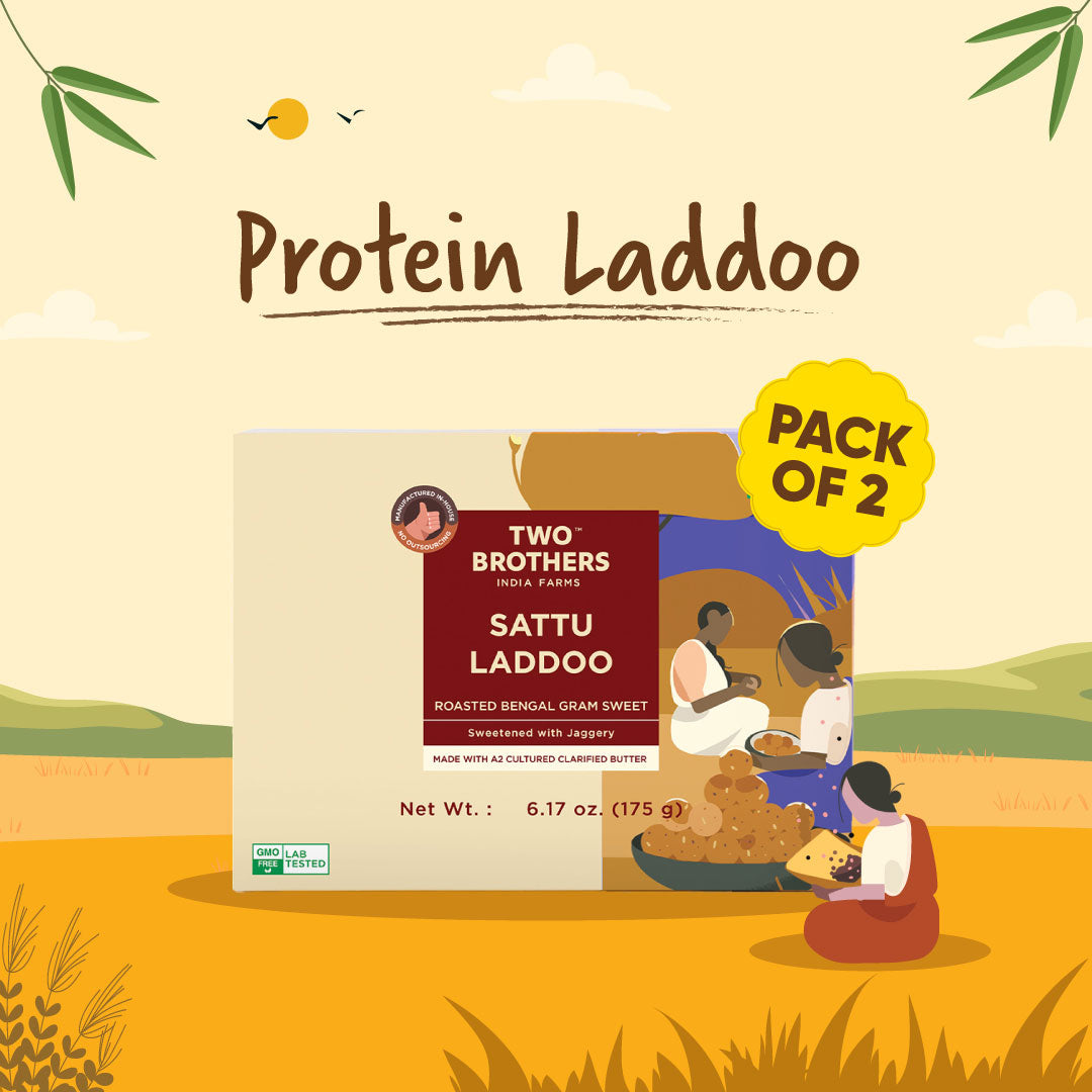 Protein Laddoos (Sattu Laddoos)
